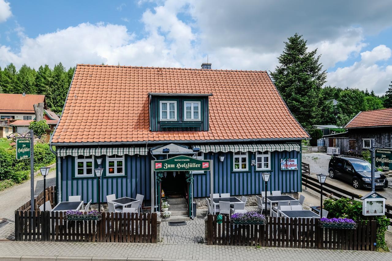 Hotel Garni Und Gaststaette Zum Holzfaeller Ширке Екстериор снимка